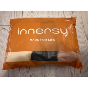 Innersy‎ M Panties for Women High Waist Seamless Underwear Beige Black Pink